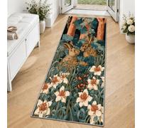Tappeto runner con animali della giungla William Morris