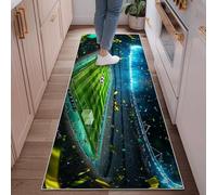 Tappeto runner da campo da calcio, tappeto per celebrare lo stadio e la celebrazione degli obiettivi, verde, antiscivolo, per pavimento della casa, tappeto rettangolare con stampa, per cucina