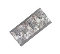 TAPPETO Runner da CUCINA Passatoia Antiscivolo MAIOLICA GRIGIO made in Italy