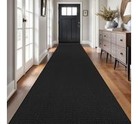 Tappeto runner intrecciato, lavabile, con retro in gomma, per corridoi e cucine, tappeto in cotone per ingresso e camera da letto, 6 x 1,8 m