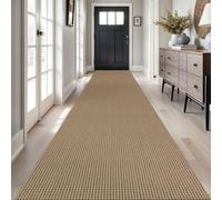 Tappeto runner intrecciato, lavabile, con retro in gomma, per corridoi e cucine, tappeto in cotone per ingresso e camera da letto, 6 x 1,8 m