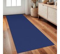 Tappeto runner intrecciato, lavabile, con retro in gomma, per corridoi e cucine, tappeto in cotone per ingresso e camera da letto, 6 x 1,8 m