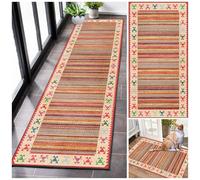 Tappeto Runner per Corridoio Antiscivolo Tappeto Cucina lavabile Tappeto Corridoio Lungo passatoia al metro Tappeti Bagno Moderno Tappeti Runner Passatoia per Ingresso Salotto Camera 60 x 260 cm