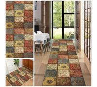 Tappeto Runner per Corridoio, Tappeto Cucina Antiscivolo Lavabile Moderno, Tappeto Passatoia da Ingresso Pelo Corto, 60 x 300 cm Tappeto Lungo per Soggiorno, Camera da Letto, Lavanderia, Entrata