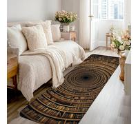 Tappeto runner per libri, moderno e minimalista, con ripiani a spirale, nessuno marrone, antiscivolo, per casa, interni, non perde pelo, per cucina, ingresso, comodino, lavanderia, decorazione per