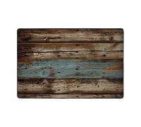 Tappeto rustico in legno vecchio fienile moderno corto peluche ultra morbido tappeto da ingresso lavabile antiscivolo tappeto per soggiorno camera da letto ufficio dormitorio decorazione per la casa