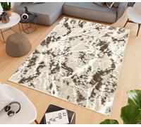 emmevi Tappeto Salotto Bagno Effetto Marmo Arredo Sala Scendiletto Pelo Corto Mod.MARBLE 60X120 BEIGE