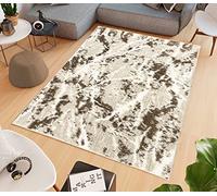 emmevi Tappeto Salotto Bagno Effetto Marmo Arredo Sala Scendiletto Pelo Corto Mod.MARBLE 60X120 BEIGE