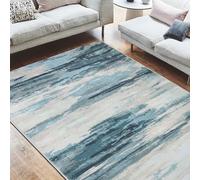 Tappeto Salotto Moderno Pelo Corto,Decorazione per pavimenti per ufficio e casa con motivi astratti moderni, verde acqua, 120 x 210 cm,Decorazioni per la Casa Moderna Camera da Letto,