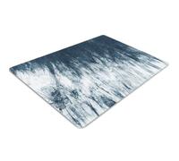 Tappeto Salvapavimento 100x70 cm Impermeabile Antiscivolo Resistente ai Danni Facile da Pulire PVC Vinile Protezione di Pavimenti Rettangolare per Ufficio a Casa - Rana su una foglia