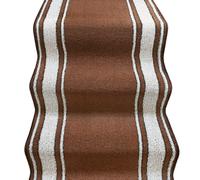 emmevi Tappeto Scala Passatoia Ingresso Corsia Rivestimento Scale Antiscivolo MOD.Linda 67X300 Marrone