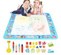 Tappeto scarabocchiare ad acqua - Tappetino da disegno ad acqua, giocattoli educativi per scarabocchiare | Tavola per giocattoli per bambini, materiale durevole, verniciatura, scrittura