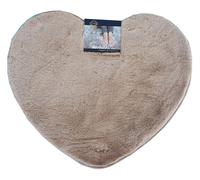 Tappeto Scendiletto Antiscivolo Morbidissimo Forma Cuore + un Simpatico Omaggio