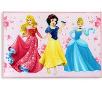 Tappeto scendiletto da bambina Principesse Disney 80x120cm