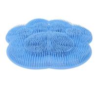 Tappeto Scrub Piedi Doccia con Ventose e Setole in Silicone Tpr | Pulizia Facile Sotto L’acqua, Adatto a Pianta e Talloni, Colore Vivace, per Parete Vetro