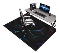 Tappeto Sedia Gaming 60 x 120 cm, Tappeto Sedia Ufficio, Tappeto Salvapavimento Antiscivolo, Tappeto per Sedia con Ruote, Tappetino per Sedia da Scrivania, Tappetino Protettivo per Pavimenti Duri