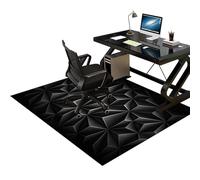 Tappeto Sedia Gaming Tappeto per Sedia con Ruote Tappetino per sedia da ufficio Tappeto Salvapavimento Antiscivolo Tappetino Pavimenti per Parquet e Piastrelle Tappeto Sotto Scrivania 130 x 160 cm