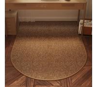 Tappeto Sedia Ovale per Pavimento,Antiscivolo Tappeto per Sedia con Ruote(Style4,80x120cm)