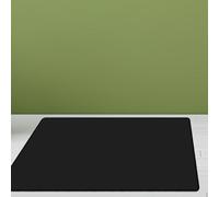 Tappeto Sedia Ufficio 115 x 170 cm Materiale Durevole Nel Tempo Tappetino di Protezione Del Pavimento Multiuso per Sedia per Giochi, Ufficio, Home Office, Nero