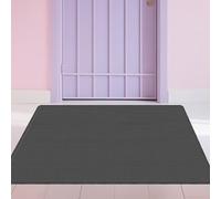 Tappeto Sedia Ufficio 135 x 160 cm Antiscivolo e Silenzioso Tappeto per Sedia con Ruote e Facile da Arrotolare per da Ufficio, Parquet, Laminato, da, Grigio Scuro