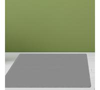 Tappeto Sedia Ufficio 55 x 135 cm Materiale Durevole Nel Tempo Tappetino di Protezione Del Pavimento Multiuso per Sedia per Giochi, Ufficio, Home Office, Grigio Chiaro