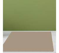 Tappeto Sedia Ufficio 90 x 200 cm Materiale Durevole Nel Tempo Tappetino di Protezione Del Pavimento Multiuso per Sedia per Giochi, Ufficio, Home Office, Cachi