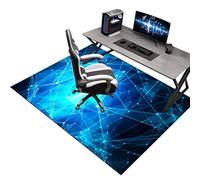 Tappeto Sedia Ufficio Gaming 160 x 170 cm - Salvapavimento Tappetino Protettivo per Ufficio e Gaming - Protezione Pavimenti per Parquet, Piastrelle