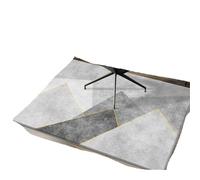 Tappeto semplice studio computer da ufficio sedia girevole e-sport tappetino antiscivolo soggiorno camera letto tappeto decorazione della casa per Parquet(White,50x80cm 20x32inch)