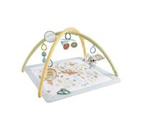 FISHER-PRICE - PALESTRINA MULTISENSORIALE PER NEONATI, TAPPETINO CON ARCO E 6 GIOCHI PORTATILI E SENSORIALI INCLUSI