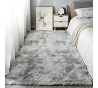 Tappeto Shaggy a pelo lungo morbido lavabile soffice per soggiorno e camera da letto design moderno dimensioni 185 x 185 cm