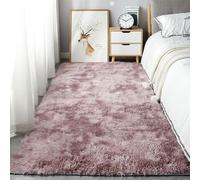 Tappeto Shaggy a pelo lungo morbido lavabile soffice tappeto per soggiorno camera da letto design moderno dimensioni 140x200cm