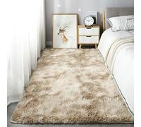 Tappeto Shaggy a pelo lungo morbido lavabile soffice tappeto per soggiorno camera da letto design moderno dimensioni 140x200cm