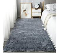 Tappeto Shaggy a pelo lungo morbido lavabile soffice tappeto per soggiorno camera da letto design moderno dimensioni 140x200cm