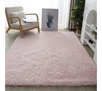 Tappeto Shaggy a pelo lungo morbido lavabile soffice tappeto per soggiorno camera da letto design moderno dimensioni 140x200cm