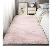 Tappeto Shaggy a pelo lungo morbido lavabile soffice tappeto per soggiorno camera da letto design moderno dimensioni 140x200cm