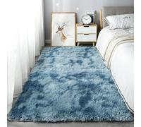 Tappeto Shaggy a pelo lungo morbido lavabile soffice tappeto per soggiorno camera da letto design moderno dimensioni 140x200cm