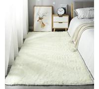 Tappeto Shaggy a pelo lungo morbido lavabile soffice tappeto per soggiorno camera da letto design moderno dimensioni 140x200cm