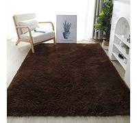 Tappeto Shaggy a pelo lungo morbido lavabile soffice tappeto per soggiorno camera da letto design moderno dimensioni 140x200cm