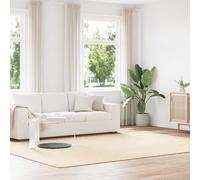 Tappeto Shaggy a Pelo Lungo NAVARRA Crema 240x340 cm poliestere