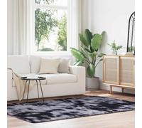 Tappeto Shaggy a Pelo Lungo NAVARRA Grigio Scuro 160x230 cm