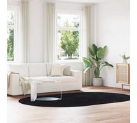 vidaXL Tappeto Shaggy a Pelo Lungo NAVARRA Nero 300x200 cm poliestere