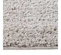 Tappeto Shaggy Grigio Chiaro 160x230 cm Antiscivolo