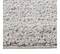 Tappeto Shaggy Grigio Chiaro 80x150 cm Antiscivolo