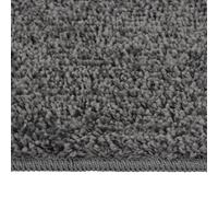 Tappeto Shaggy Grigio Scuro 120x170 cm Antiscivolo