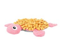 Tappeto Sniffante Flamingo Tartaruga Per Cuccioli 38x39cm Ocker/Rosa