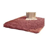 Tappeto soffice e setoso Decorazioni for la casa lungo in peluche Tappetini da gioco Divano Soggiorno Camera letto Comodino Tappetino for balcone per Home Room Décor(Dark Pink,160x200cm(63x78.7in))