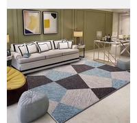 tappeto soffice, Tappeti for l'arredamento del soggiorno dal design patchwork lavabili antiscivolo Soggiorno Tappeto astratto chic Sala da pranzo Camera letto Decorazioni for la casa(L 2,60*120)