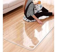 Tappeto Soft Glass Tappeto in PVC Rug PVC Transparent Rug Runner Protector, Heavy Duty 1.5mm Thick Hallway Entrance Floor Doormat, Can Be Cut, 80cm/120cm/140cm Long ( Color : 1.5mm , Size : 120x240cm