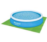 TAPPETO SOTTOPISCINA VERDE - 58265 CM.78 X 78 X H. 0,5 - CF.DA 9 PZ. BESTWAY