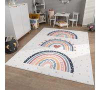 Tappeto Stanza Bambini Antiscivolo Cuore Polkadot Soft